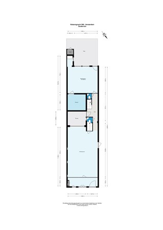 Plattegrond - Keizersgracht 584, 1017 EN Amsterdam - Keizersgracht 586 - Amsterdam - Kelder - 2D.jpg